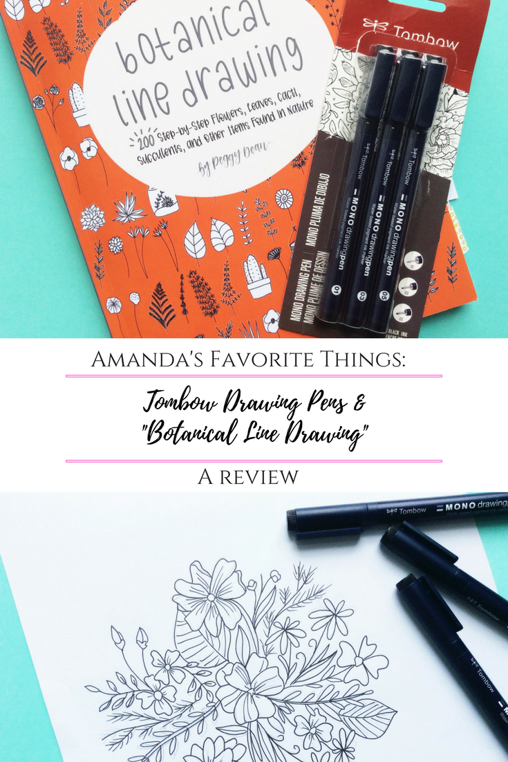 Tombow MONO Drawing Pen Review and Art Journal Process